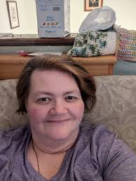 Hi my name is Denise. I love to crochet. I can embroider and do some  knitting. I did some sewing when my kids where little. These are some of my  recent projects!