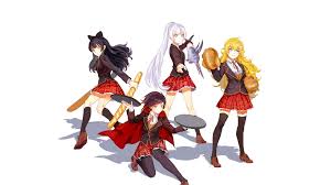 Rwby volume 4 redesigns | ruby rose this is alright. Female Group Anime Character Rwby Yang Xiao Long Ruby Rose Character Weiss Schnee Hd Wallpaper Wallpaper Flare