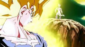 Goku Transforms Into A Super Saiyan For The First Time Hd Youtube