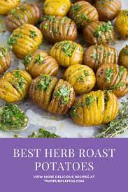 Best Herb Roast Potatoes Recipe By Two Purple Figs Food Blogger You Have To Try This Herb Roasted Potato Recipe If Y In 2020 Recipes Food Delicious Healthy Recipes