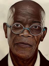 Greetings from 🇬🇧 The Fine Art Gallery has some of the very best art from  all over the globe. Here is my colour pencil drawing of Samuel L Jackson  Hope you like