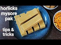 Horlicks Mysore Pak Recipe Horlicks Burfi Horlicks Milk Powder Barfi Recipe Horlicks Milk Recipes Recipes