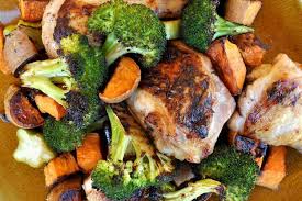 Easy All In One Roasted Sheet Pan Chicken And Veggies Recipe Recipe Sheet Pan Dinners Pan Chicken Veggie Recipes