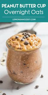 Chocolate Peanut Butter Overnight Oats Lemons Zest Recipe Overnight Oatmeal Recipes Overnight Oats Healthy Recipes