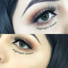 Colored Contact Lenses Natural Contacts Highlight Contacts Vceebeauty Contact Lenses Colored Contact Lenses For Brown Eyes Dark Green Eyes