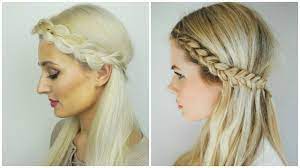 Fröhlich bunte haarbänder aus stoff liegen nicht nur im trend, sondern sind schnell genäht und ein sehr beliebtes geschenk. Haarband Flechten Olesjaswelt Youtube