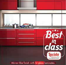 Lucida Kitchenpro Laminates Are Hi Gloss With Mirror Like Finish Centurylaminates Bestinclass Laminates Kitchen It Is Finished