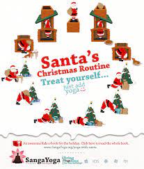 Kids yoga story creating and lesson planning made easy | 1000+ kids yoga stories and poses to choose from create kids yoga stories and lesson plans. Santa S Christmas Yoga Routine Born Yoga