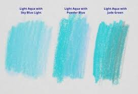 How To Draw A Clear Sky With Colored Pencil Color Swatches Color Pencil Drawing Colored Pencils Flower Drawing