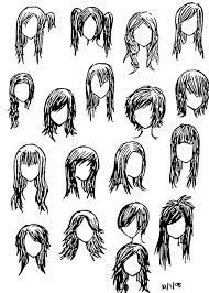 Girl Hairstyles By Dna In 2021 Girl Hair Drawing How To Draw Hair Girl Drawing
