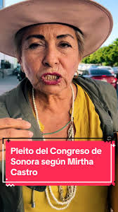 Conflicto Reportero en el Congreso de Sonora: Mirtha Castro
