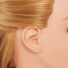 Traininghead 26 28 Makyaj Manken Baskani Uzun Sac Sekillendirici Egitim Bebek Kafasi Profesyonel Uygulama Mankeni Kozmetoloji Kafa Ear Cuff Ear Cuff
