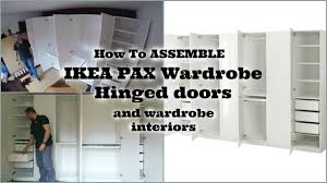 With ikea's pax system wardrobe, you can tailor made with the color, style, doors, and the interiors to get your clothes organised. Ikea Pax Wardrobe Door Hinges Instructions Novocom Top