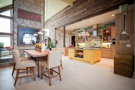 A midcentury home in los angeles, california, is restored for the washington family as patriarch and community advocate thom conquers stage 4 cancer. Extreme Makeover Home Edition Hall Family Dining Room Lighting Inspiration Barn Light Electric