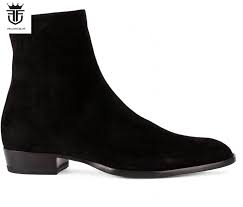 How to wear black chelsea boots. Fr Lancelot 2020 New Suede Leather Men Booties Zip Up Chelsea Boots Black Suede Ankle Boots Men S Fashion Party Shoes Vintage Basic Boots Aliexpress