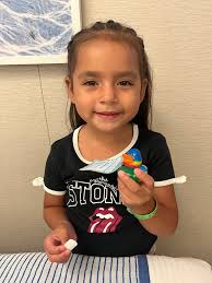 Granddaughter's first big boat trip