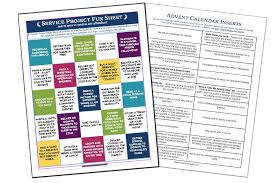 25 Days Of Service Advent Calendar Diy Advent Calendar Advent Calendars For Kids Service Projects For Kids
