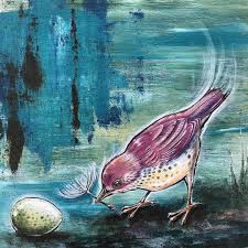 My Wish For You Is Near Completion This Is Detail From My Latest Mini 8 X 8 Canvas That I Worked On Yesterday I Missed A Cou Animal Art My Wish