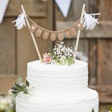 Wooden Mr And Mrs Wedding Cake Bunting Decoration Wedding Cake Toppers Wedding Cake Pictures Wedding Cake Bunting