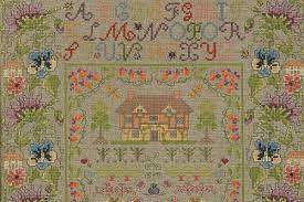 Country cottage sampler cross stitch pattern cross stitch. Cross Stitch Sampler Kits