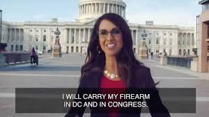 This rule is absurd and discriminative, boebert said in front of bookshelf stacked with firearms during a conference call with the house natural resources committee.this is a. I Am My Best Security Us Congresswoman Lauren Boebert Preaches Pro Gun Message In Viral Online Advert Stuff Co Nz