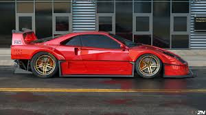 Устанавливался на ferrari f140 ga. Ferrari F40 Custom Kit On Behance