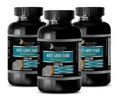 Vitamins a, b, d, and e play a critical role in hair growth and in maintaining hair pigment. Promotes Hair Growth Anti Gray Hair 1350mg Vitamins To Stop Grey Hair 3 Bot Ebay