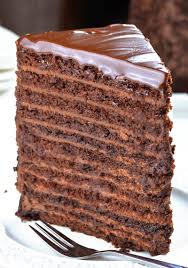 If you prefer a chocolate cake for a change, you can add 2 tablespoons unsweetened cocoa powder and 2 tablespoons more liquid to the batter. 24 Layer Chocolate Cake Chocolate Cake Recipe Topped With Ganache