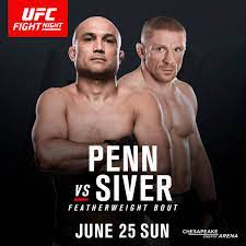 Ufc Minute Bj Penn Makes Return Vs Siver Ufc