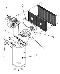 Shop thousands of emglo 5.5hp 8 gallon compressor replacement parts online. Air Compressor Anantomy Breakdown Diagram Exploded View Drawing
