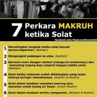 See full list on bidadari.my Perkara Makruh Ketika Solat