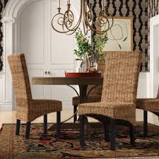 Verano rattan dining chair bay isle home™. Coastal Wicker Rattan Kitchen Dining Chairs You Ll Love In 2021 Wayfair