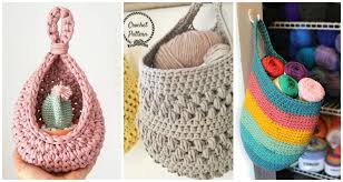 This crochet pattern will save your bathroom from the mess and show your civilization about your home. Hanging Sack Basket Crochet Free Pattern Crochet Knitting