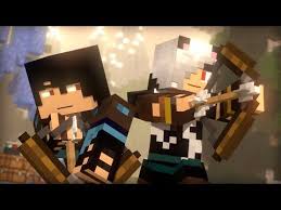 Survival Games Full Animation Minecraft Animation Hypixel Youtube Minecraft Drawings Survival Games Minecraft