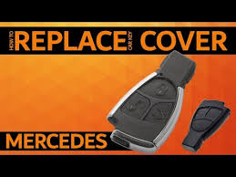 Mercedes How To Replace Car Key Cover Youtube