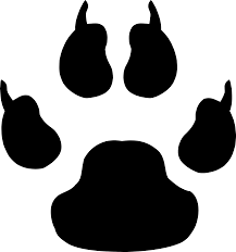 Download this dog and cat paw print vector illustration now. Clip Art Of Cat Paw Prints