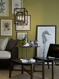 Brown Interior Decor Styled Haven Design Blog Living Room Green Modern Interior Decor Green Wall Color