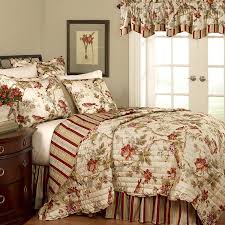 Waverly kensington bloom comforter set. Amazon Com Waverly Charleston Reversible Quilt Collection Full Queen Multi Home Kitchen