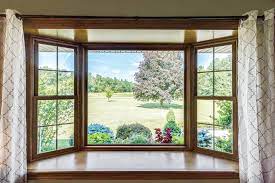 Divide the included angle by 2 and that will be the bevel cut required on each piece at that joint. Does A Bay Window Add Value To A Home