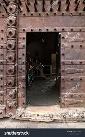 Old Metal Door Shaniwar Wada Stock ...