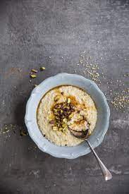Creamy Coconut Millet Porridge Recipe Breakfast Bowls Recipe Recipes Sweet Breakfast