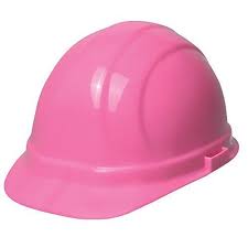 Erb 19129 Omega Ii Cap Style Hard Hat With Slide Lock Flourescent Pink By Erb 16 77 Made In Usa Molded From High Density Polyethylene 6 Point Suspension Meets