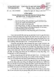 Jul 01, 2021 · chỉ thị 10 được chủ tịch ubnd tphcm nguyễn thành phong ký ban ngày 19.6 quy định một số biện pháp phòng chống dịch cấp bách với những nội dung cụ thể, căn cứ trên hai chỉ thị 15 và chỉ thị 16 của thủ tướng chính phủ nhưng có một số giải pháp mạnh hơn chỉ thị 16 hoặc mạnh hơn chỉ thị 15. Cong Ä'iá»‡n Cá»§a Ubnd Tá»‰nh Khanh Hoa Vá» Viá»‡c Triá»ƒn Khai Má»™t Sá»' Giáº£i Phap Cáº¥p Bach Vá» Phong Chá»'ng Dá»‹ch Bá»‡nh Covid 19 Trong Tinh Hinh Hiá»‡n Nay Bao Khanh Hoa