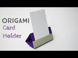 ✓ free for commercial use ✓ high business card images. Easy Business Card Holder Diy Place Card Holder Easy Origami Card Stand Origami Diycardholder Youtube Card Holder Diy Diy Holder Business Card Holders