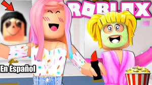 ¡juega gratis a roblox en 1001juegos.com y descubre el último fenómeno de internet! Goldie Titi Tienen Un Pijamada Roblox Slumber Party Story Youtube