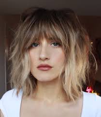 Not only is this haircut appealing, it will also make your face and overall demeanor come off looking more fabulous than you ever thought 16. 50 Most Trendy And Flattering Bangs For Round Faces In 2021 Hadviser