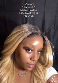 How to Do Side Parthoney Blonde Lace Front Wig Synthetic Heat Resistant  Fiber Honey Blonde Wig 26 Inch Side Part