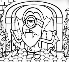 You need to use these photo for backgrounds on gadget with best quality. Minion In Vampire Costume Coloring Page Free Printable Coloring Pages For Kids