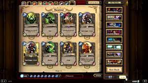 This deck is built to take advantage of handbuffs from conditioning and overlord runthak by running a lot of minions that wear buffs well and a lot of card draw to draw those minions. Hearthstone Murloc Rush Deck Youtube
