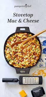 Stovetop Mac Cheese Recipe Pampered Chef Recipes Cast Iron Skillet Recipes Cast Iron Skillet Recipes Dinner